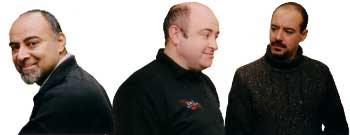 the team = Jean, Jonathan and Garry